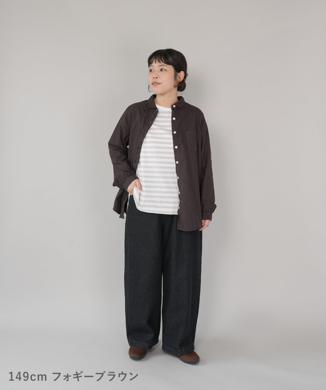 mumokutekiみんなの定番いつものオックスシャツ | mumokuteki
