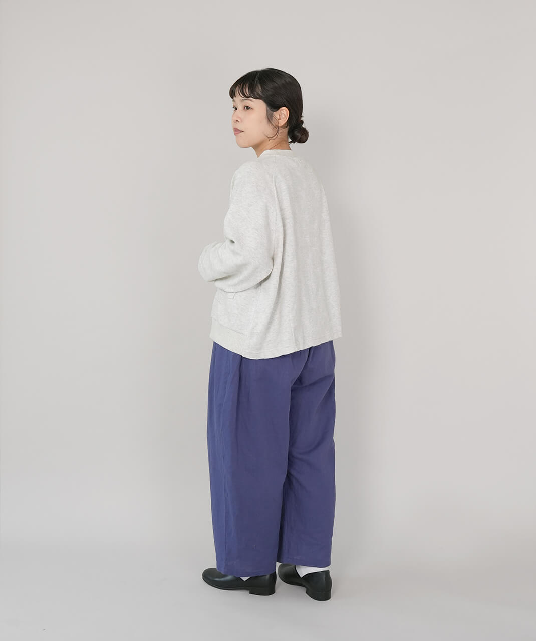 mumokutekiジャガード織りのドットプルオーバー | mumokuteki