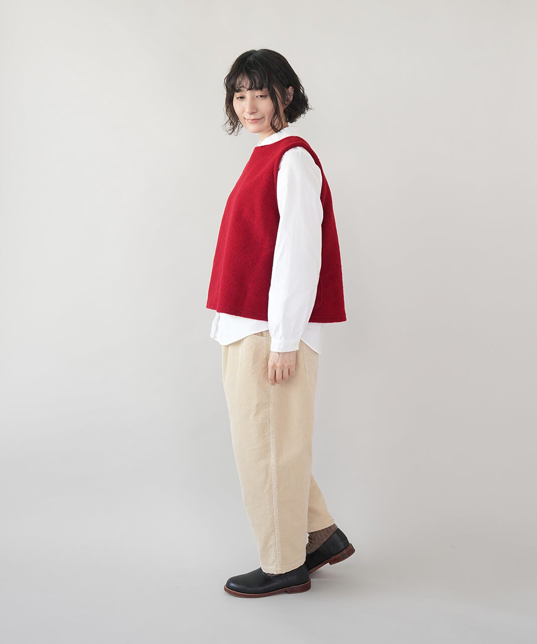 ista-ire×mumokuteki太畝コーデュロイ生地のistaパンツ | mumokuteki