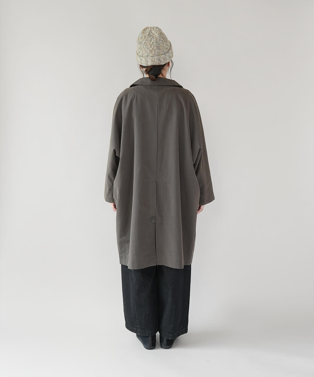 Deuxieme Classe ドルマンコクーンコート mumokutekiコクーンシルエットのドルマンコート | mumokuteki