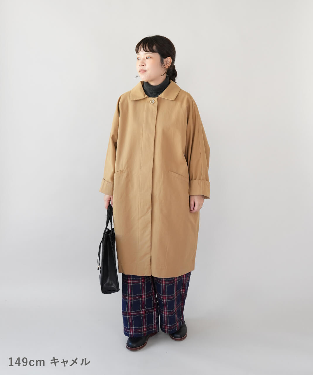 mumokutekiコクーンシルエットのドルマンコート | mumokuteki